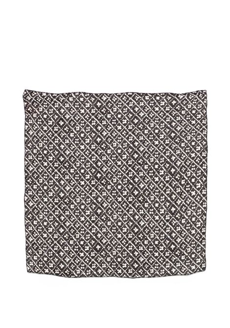 Foulard con stampa PAOLO PECORA KIDS | PP4253NERO